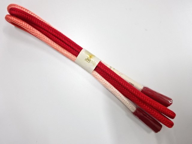 JAPANESE HAND-TIED OBIJIME CORD FOR FURISODE / UNUSED